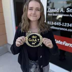 Shoutout to our March G.O.A.T., Ashlyn! Your hard work and positive spirit have truly set you apart this month. Thank you for being an inspiration to all of us! Keep shining and showing us what greatness looks like!