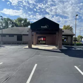 Exterior photo of reception center at Simplify Cremations & Funerals