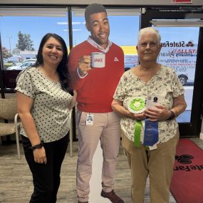 Congrats Diana! Diana just won 1st place with her Lemon amaretto cake entry at the Kings County Fair. The office staff took one for the team and we were her taste testers. You can ask us to taste your cakes anytime Diana????