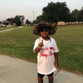 My son's first fishing adventure!