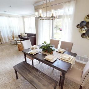 Spacious Floorplans with Dining