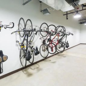 Bike storage at The Henry