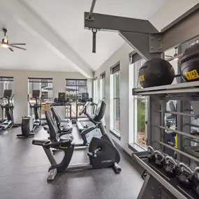 High-Endurance Fitness Center with Strength Training & Cardio Equipment