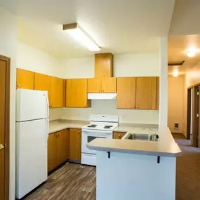 Kitchen at Redwood Acres