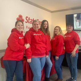 Check out our new State Farm hoodies!