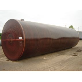 PERMATANK® double-wall jacketed underground storage tank features an inner steel tank coupled with an exterior corrosion-resistant fiberglass tank. A unique standoff material separating the inner and outer tanks creates a uniform interstitial space ensuring rapid and accurate leak detection.

PERMATANK® Features:
- Meets UL 58, UL 1746 and ULC-S603.1
- Proven tight throughout installation by 13 inches Hg minimum interstitial vacuum test
- Options to meet EPA leak detection requirements for inter