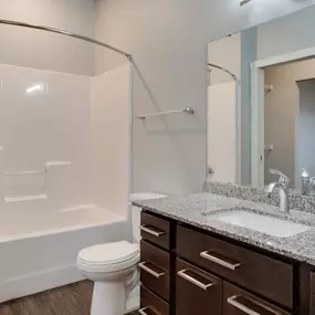 Bathroom at Mezzo Apartments, Fargo, 58104
