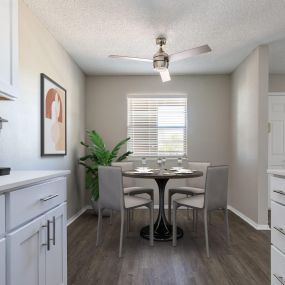 Beautifully renovated kitchen with deluxe finishes