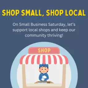 Happy National Small Business Saturday! Today, we celebrate the hardworking small business owners who play such an important role in our communities. Supporting local businesses not only strengthens our neighborhoods but also helps create lasting connections. We’re proud to support small businesses through comprehensive coverage and personalized service—thank you for all you do!