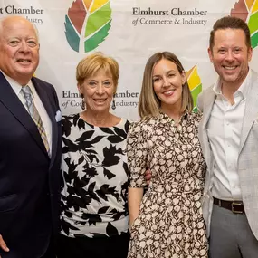 Grateful to be part of a community that supports local business and celebrates growth together. Proud to represent at the Elmhurst Chamber of Commerce & Industry event!