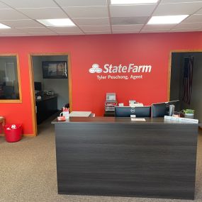 Interior of the Tyler Peschong State Farm Agency