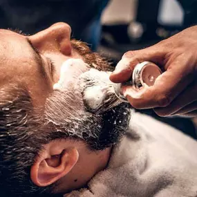 straight razor face shave Knapps Corner