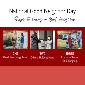 Being a good neighbor isn’t just about proximity—it’s about community! ????️ A little kindness goes a long way. Here are 3 simple steps to becoming a great neighbor and strengthening your community.