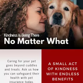 Random Acts of Kindness Day isn't just for humans! Show your furry family members some love by ensuring they have great care. Pet insurance helps cover unexpected vet bills, so you can focus on keeping your pets happy and healthy. Ask us about the purr-fect plan for your pet!