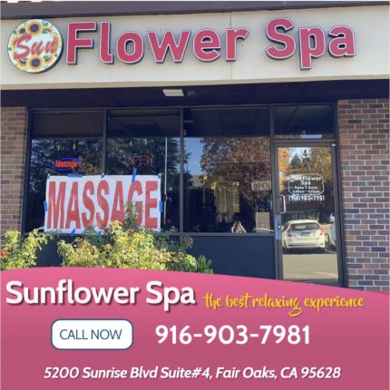 Logotipo de Sunflower Spa Massage