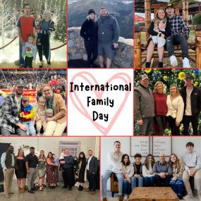 Happy International Family Day from ours to yours!