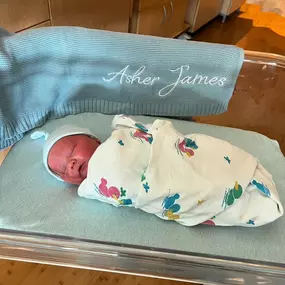 Congratulations to Eli and Joelle Henderson on the birth of their baby boy! Mama and baby are healthy and dad and big sister are so happy!  Welcome to the State Farm family, Asher James