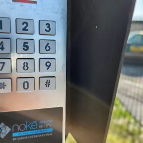 Keypad - Storage Express at 24130 W Riverside Dr, Channahon, IL 60410