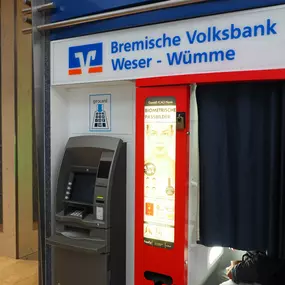 Geldautomat im Roland Center