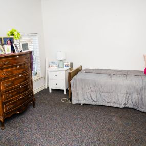 Resident room at Memory Lane Assisted Living Michigan