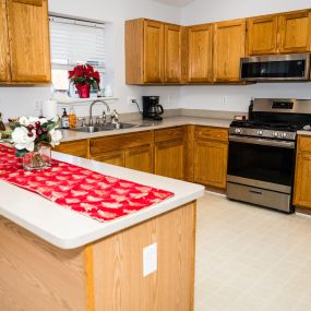 Resident kitchen at Memory Lane Assisted Living Michigan