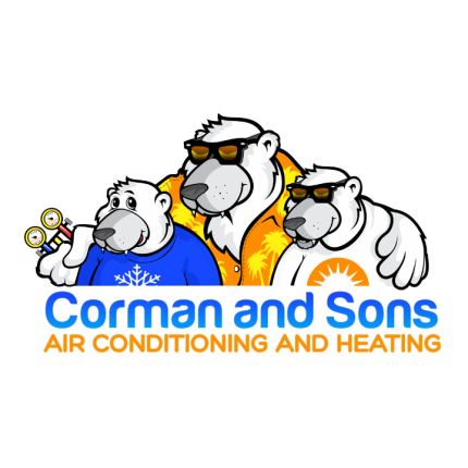 Logotyp från Corman and Sons Air Conditioning and Heating