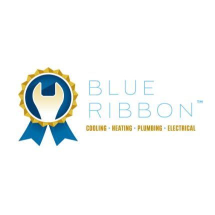 Logo van Blue Ribbon Cooling, Heating, Plumbing, & Electrical