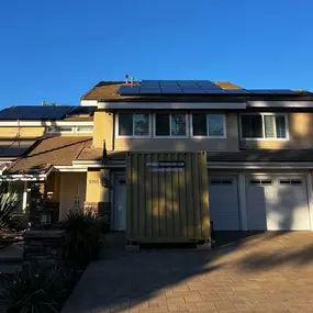 Home solar panel installation service