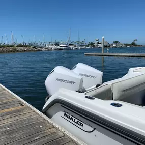 Twin Mercury Verado's on a Boston Whaler RePower