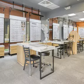 Store Interior at Stanton Optical store in Carmel, IN 46032