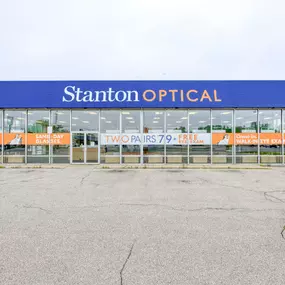 Storefront at Stanton Optical store in Grand Rapids, MI 49512