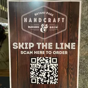 Skip the line - order ahead on your phone!