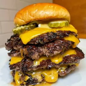 5 STACK OKLAHOMA CHEESEBURGER