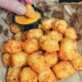 Tater Tots with House Made Beer Cheese