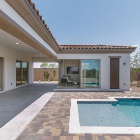 Harmony at Montecito in Estrella - Back of Home and Pool House