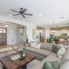 Harmony at Montecito in Estrella - Family Room and Entry