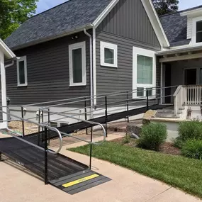 The Amramp Denver team installed this wheelchair ramp at this beautiful Louisville, CO home.