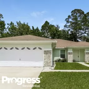 This Progress Residential home for rent is located near Jacksonville FL.