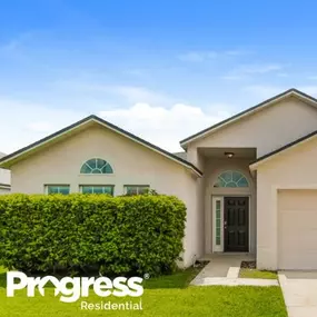 This Progress Residential home for rent is located near Jacksonville FL.