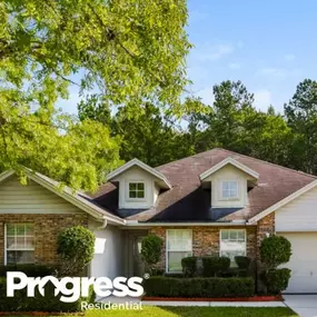 This Progress Residential home for rent is located near Jacksonville FL.