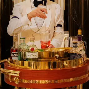 Aperitivo trolley at Artists' Bar