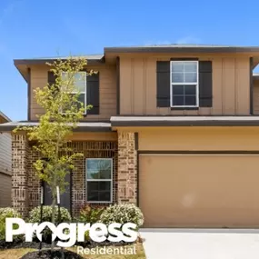 This Progress Residential home for rent is located near San Antonio TX.