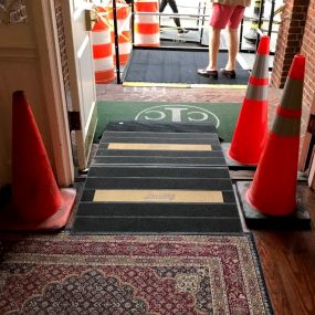 Greg and his team installed three ramps in a historic Georgetown, DC tavern for a one-day event. The ramps were installed and removed all in one day!