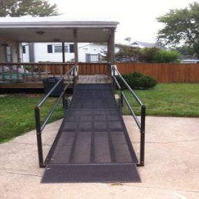 Residential ramp in Catonsville, MD