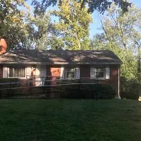 Greg and the Baltimore/No. VA team installed this modular ramp for this veteran's home in Annandale, VA.