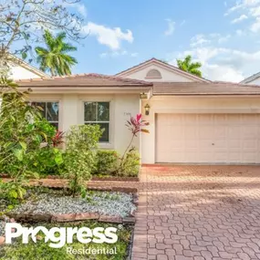 This Progress Residential home for rent is located near Fort Lauderdale FL.