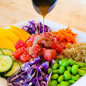 Watermelon Poke Bowl