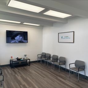 The waiting room at ACRMC Family Medicine - Peebles