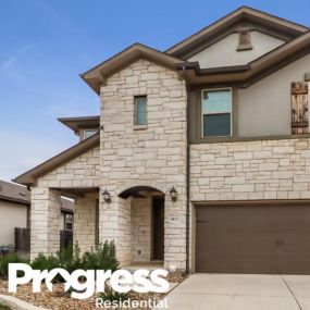 This Progress Residential home for rent is located near Austin TX.
