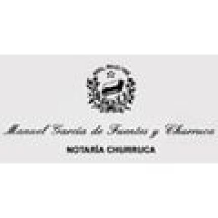 Logo od Notaría Churruca: D. Manuel de Churruca y García de Fuentes